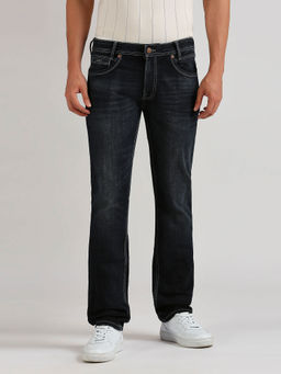 Pepe Jeans - Vapour Slim Fit Mid Waist Jeans Navy Blue