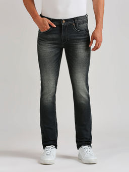 Pepe Jeans - Vapour Slim Fit Mid Waist Jeans Grey