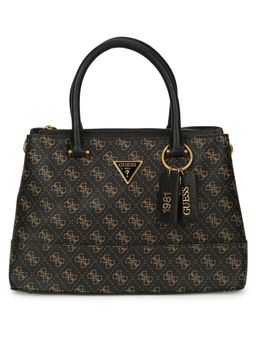 Guess - Cordelia Logo Luxury Satchel Brown Satchels