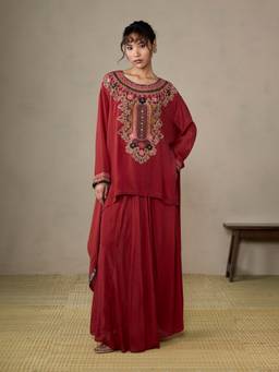 Ritu Kumar - Atlas Rust Co-ord Set