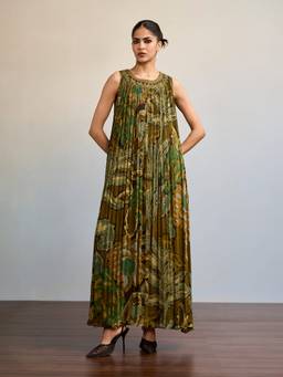 Ritu Kumar - Kyliee Green Dress