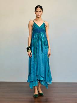 Ritu Kumar - Vandana Blue Dress