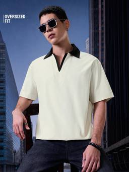 The Souled Store - Oversized Polo: Auburn Men Oversized Polos
