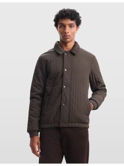Arrow Sports - Striped Quilted Jacket
