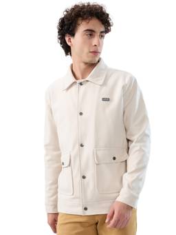 ColorPlus - Regular Fit Light Fawn Solid Jacket