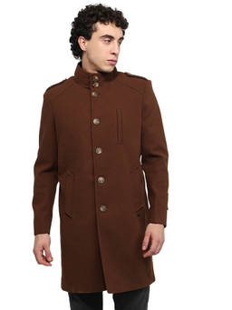 Parx - Dark Brown Solid Jacket