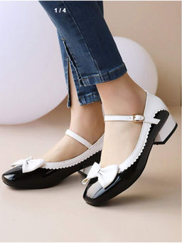 Shoetopia - Women Stylish Marry Janes Black & White