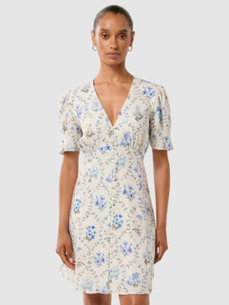 Forever New - White Berna Petite Floral Printed Mini Dress