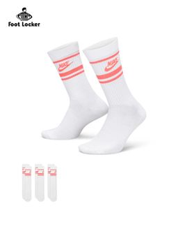 Nike - Unisex Sportswear Dri-FIT Everyday Essential Socks (Pack of 3) (M)