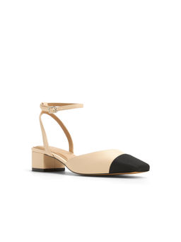 Aldo - ADRIENA-IN280 Women Other Beige Block Heeled Mules