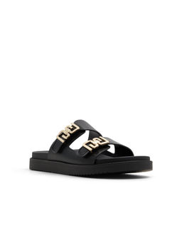 Aldo - ALESSIE-IN001 Women Black Footbed Sandals