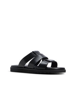 Aldo - LIGHT-IN001 Men Black Strap Sandals