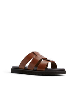 Aldo - LIGHT-IN220 Men Cognac Tan Strap Sandals
