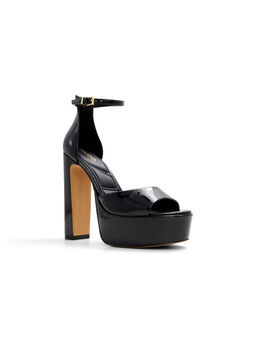 Aldo - NISSA-IN001 Women Black Block Sandal Heels