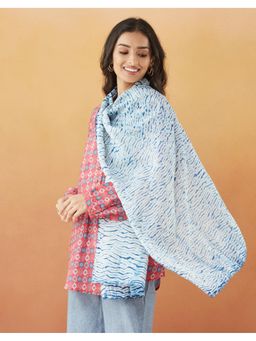 Fabindia - Indigo Silk Stole