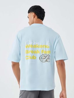 Styli - Men Oversized Fit Graphic T-Shirt