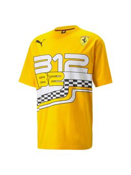 Puma - Ferrari Race Statement Mens Orange T-Shirts