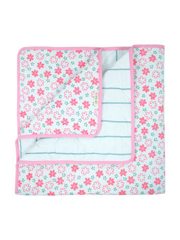 TIDY SLEEP - Unisex Peach Printed Blanket