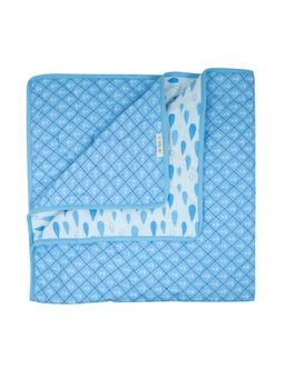 TIDY SLEEP - Unisex Turquoise Solid Blanket
