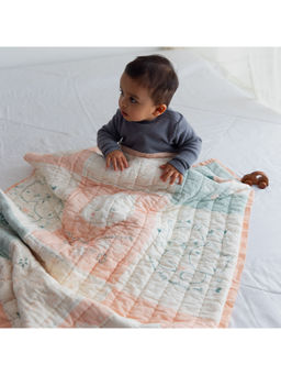 TIDY SLEEP - Unisex Peach Solid Blanket