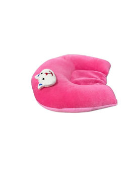 Chinmay Kids - Unisex Pink Solid Pillow