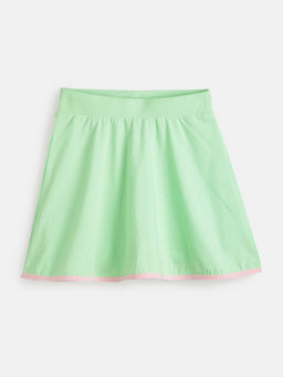Plan B - Green Skater Skort with Inner Shorts