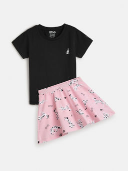Plan B - Dalmatian Skater Skirt & T-Shirt (Set of 2)