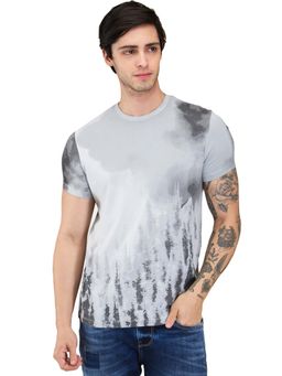 Being Human - Men Light Grey Crew Neck T-Shirt