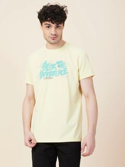 Being Human - Men Digi Mint Crew Neck T-Shirt