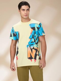 Being Human - Men Digi Mint Crew Neck T-Shirt