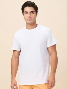 Being Human - Men White Crew Neck T-Shirt