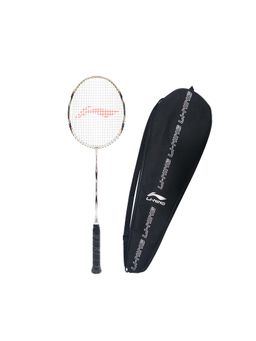 Li-Ning - SS-21-G5 Strung Badminton Racquet (White, Grey 85 g)