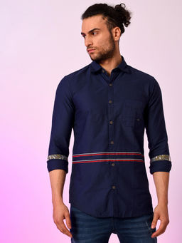 Campus Sutra - Men Solid Stylish Casual Shirts