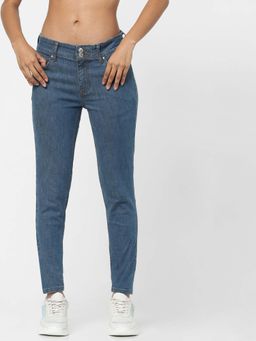 ONLY - Women Solid Blue Jeans