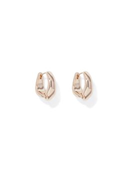 Forever New - Kinsley Curve Hinge Hoop Earrings