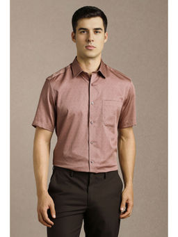 Louis Philippe - Men Print Half Sleeves Formal Shirt