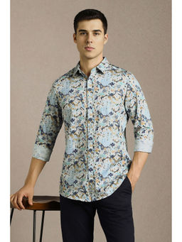 Louis Philippe - Men Mult-Color Print Full Sleeves Casual Shirt