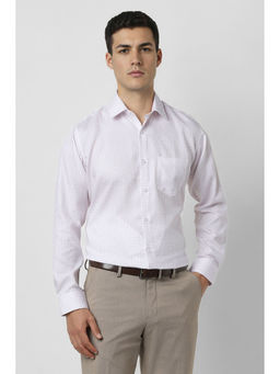 Van Heusen - White Checks Shirt