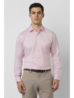 Van Heusen - Pink Textured Shirt