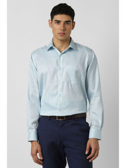 Van Heusen - Blue Textured Shirt