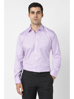 Van Heusen - Lilac Textured Shirt
