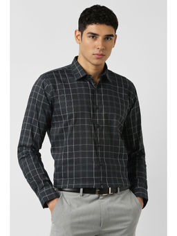 Van Heusen - Black Check Shirt