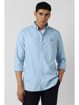 Van Heusen - Blue Solid Shirt