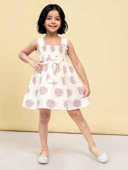 Toonyport - Cotton Printed Sleeveless Dress Pink