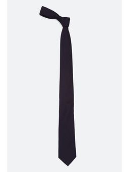 Louis Philippe - Men Purple Solid Tie