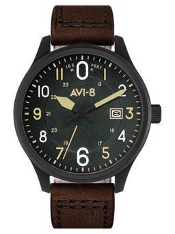 AVI-8 - Hawker Hurricane Date Analog Dial Color Black Mens Watch - AV-4053-0D