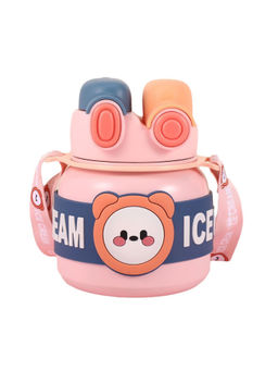 Little Surprise Box - Pink 2 Way Lid Style Icecream Theme Kids Water Bottle 850ml