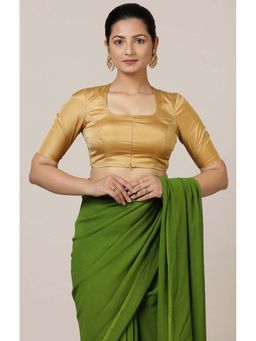 Binks - Aziza X Rozaana Elbow Sleeves Gold Stitched Blouse