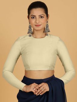 Binks - Jaya X Rozaana Ivory Stitched Blouse