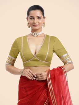 Binks - Nafeeza X Tyohaar Yellow Embellished Stitched Blouse